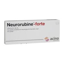 Vitamins & Supplements, NEURORUBINE FORTE TABS 20S